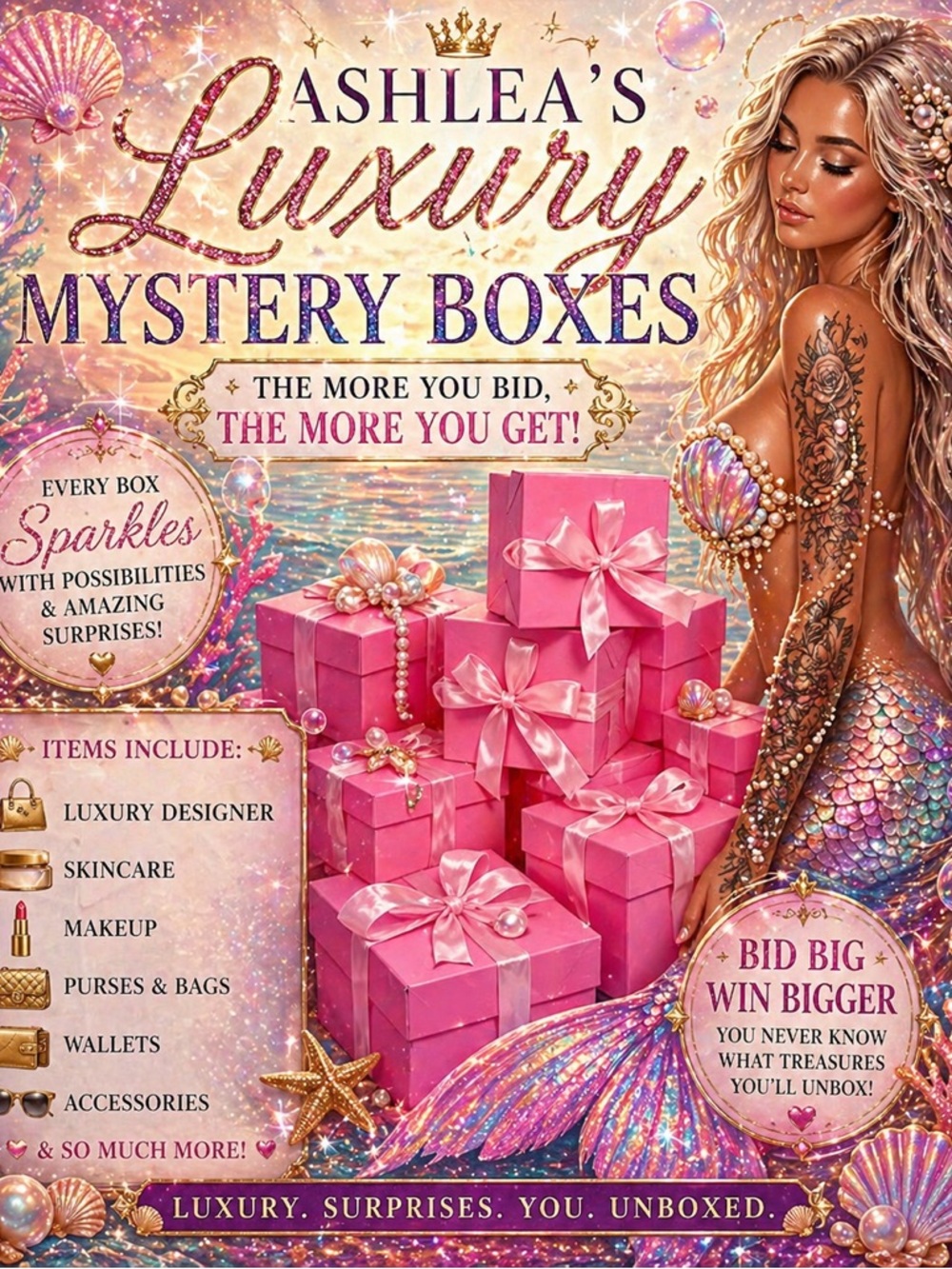 🧜‍♀️ Dive into a World of Glamour with MERMAIZING FUN GLAM ITEMS 🧜‍♀️